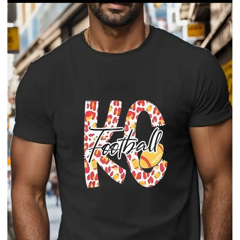 KC FOOTBALL custom graphic sweatshirt or‎ tshirt unisex any size handmade